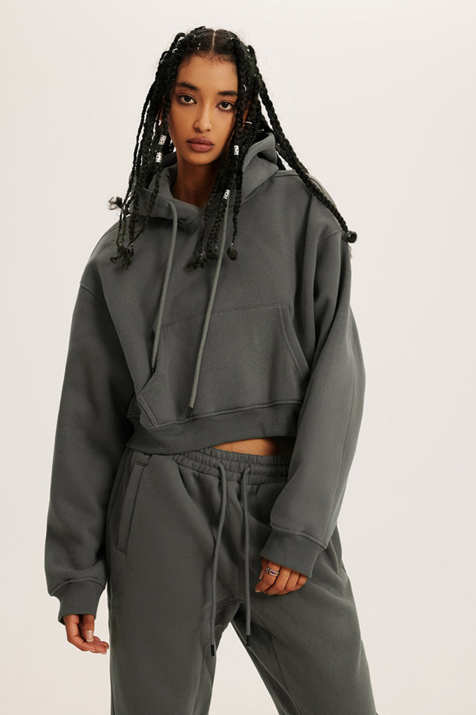 Oversize Hoodie Damen 3 Farben - Bequemer Kapuzenpullover Womens Streetwear