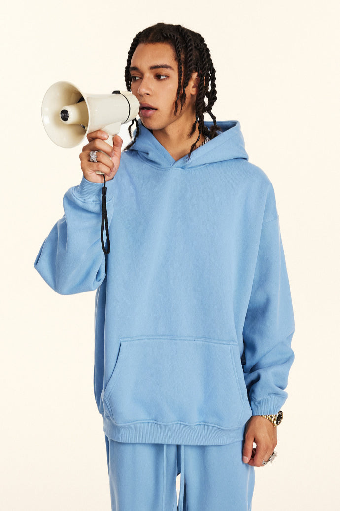 Relaxed Urban Style Oversized Pullover Hoodie