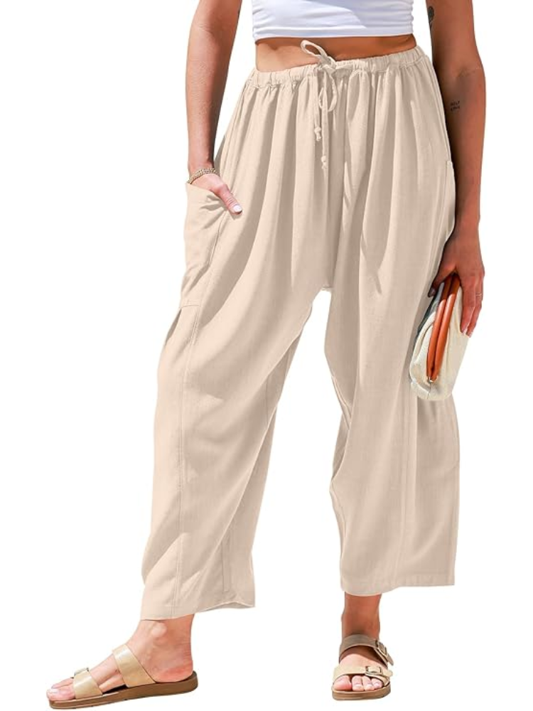 NEW ARRIVAL Women's Linen Wide Leg Summer Pants