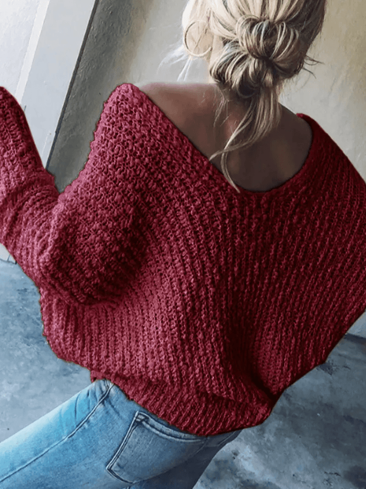 Whispered Avenues Knit Pullover