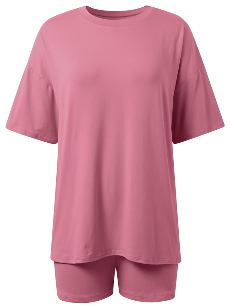 Women’s Soft Stretch Lounge Set – Comfy & Stylish 2-Piece Outfit