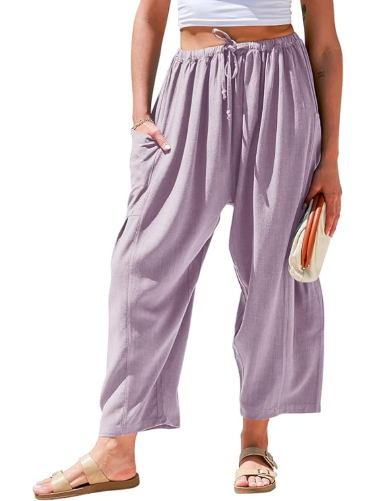 NEW ARRIVAL Women's Linen Wide Leg Summer Pants