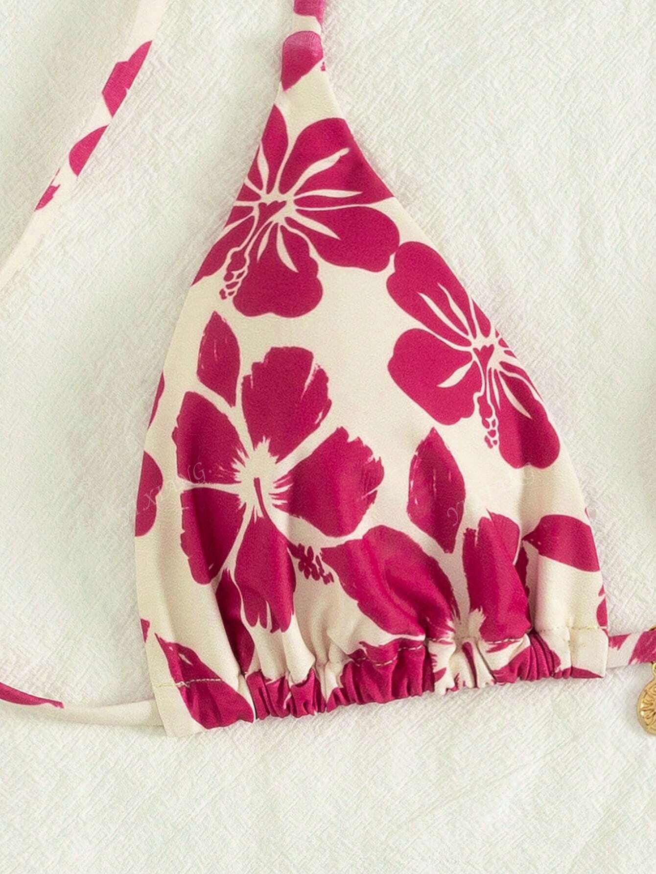 Solstice Bloom Triangle Bikini