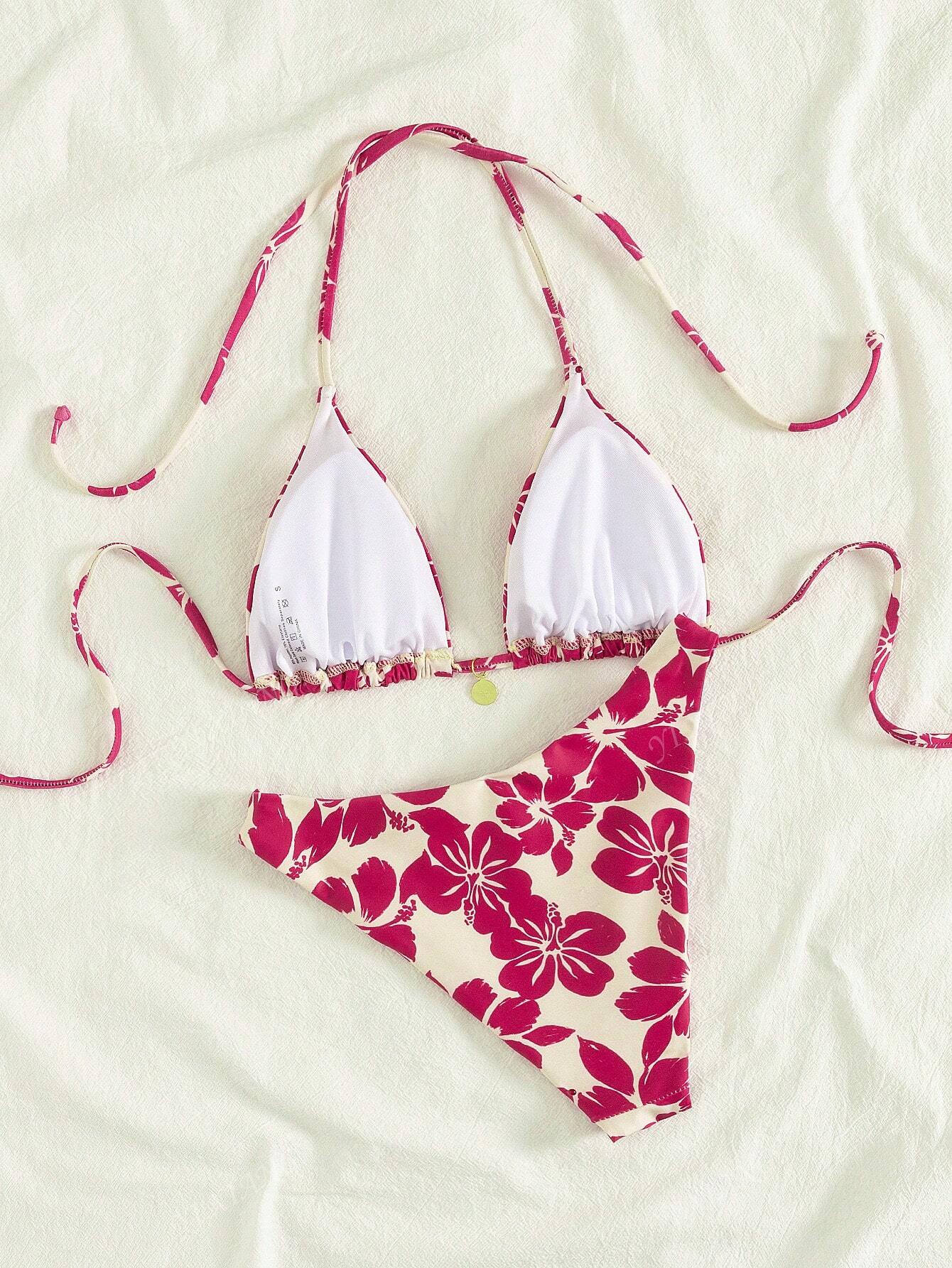 Solstice Bloom Triangle Bikini