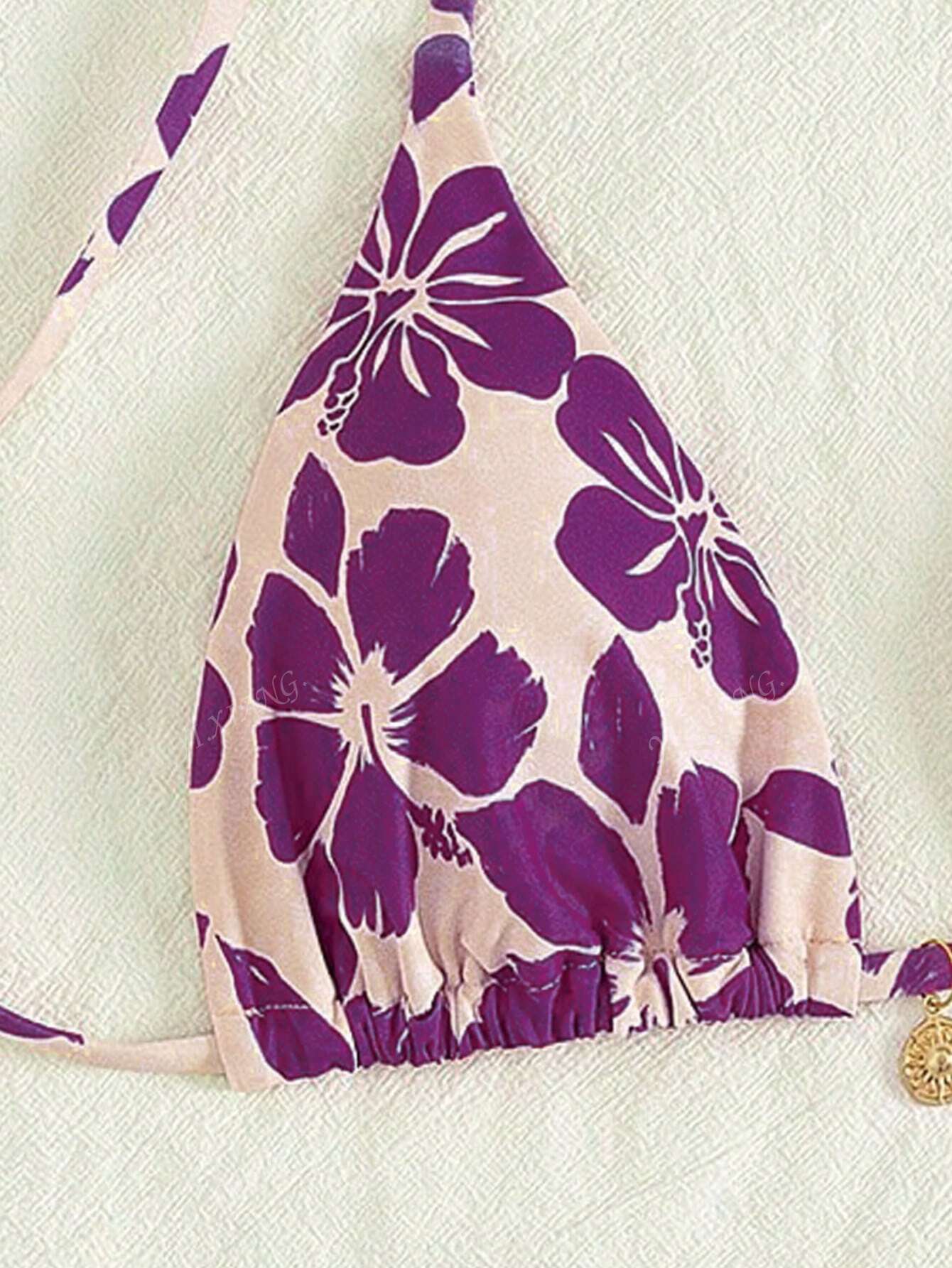 Solstice Bloom Triangle Bikini