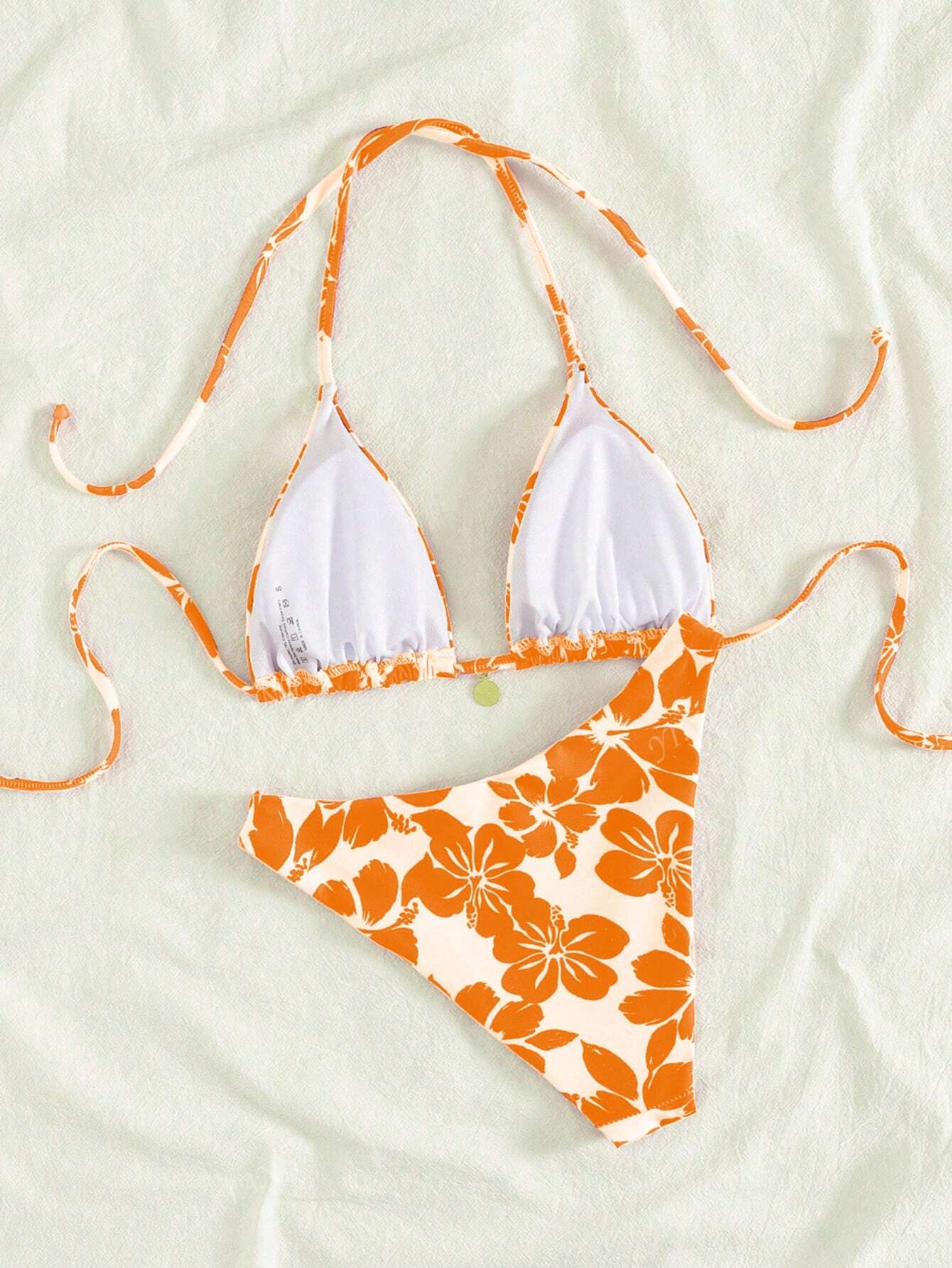 Solstice Bloom Triangle Bikini