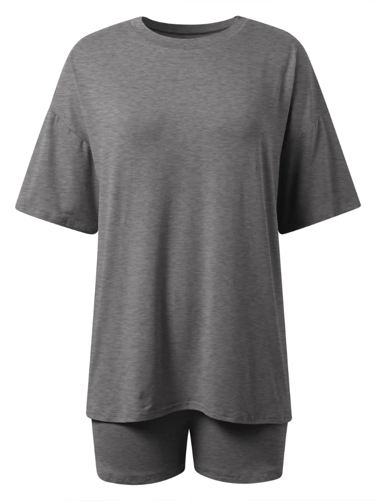 Women’s Soft Stretch Lounge Set – Comfy & Stylish 2-Piece Outfit