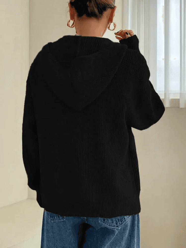 Warmth & Whispers Autumn Cardigan Hoodie