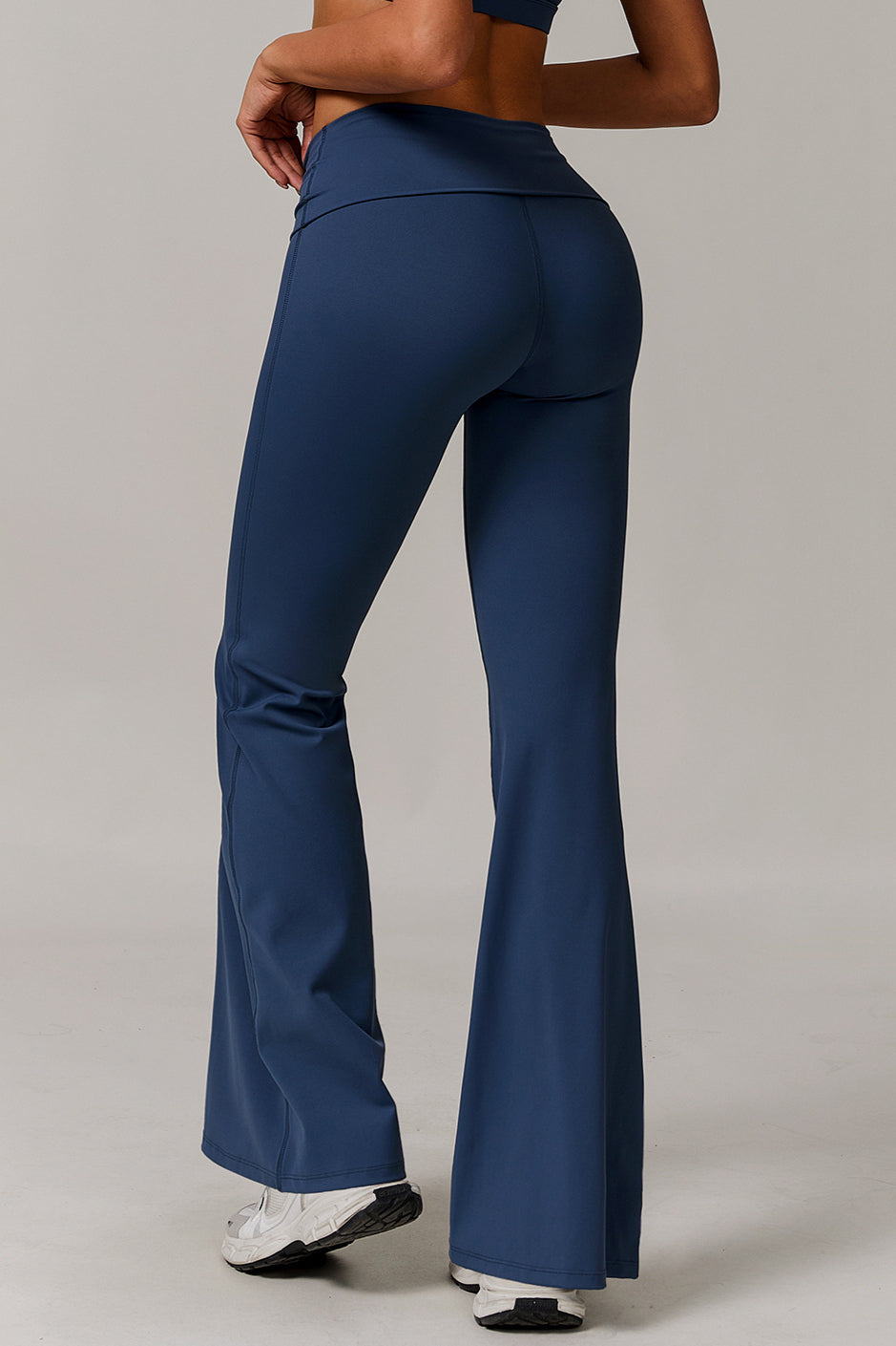 Contour Flow High-Waist Flare Pants