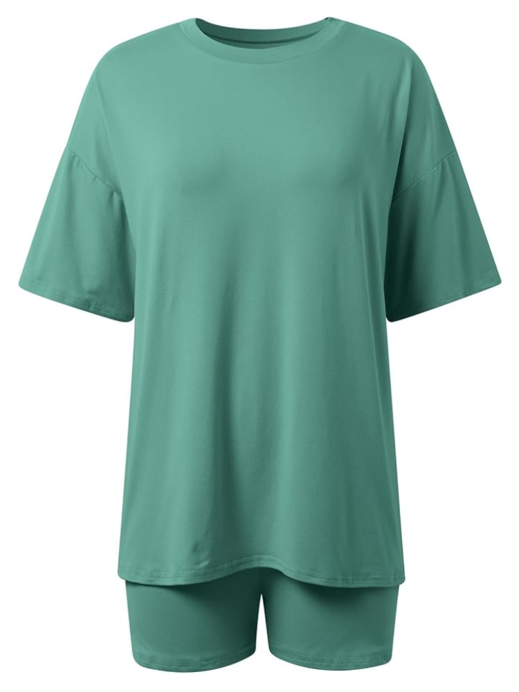 Women’s Soft Stretch Lounge Set – Comfy & Stylish 2-Piece Outfit