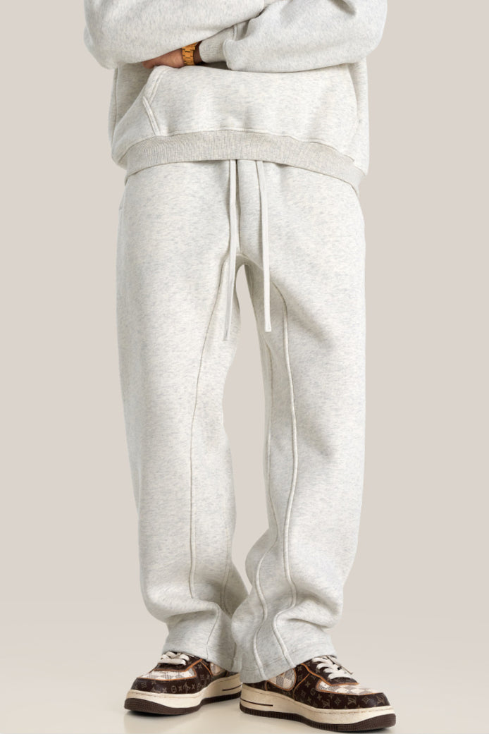 Men's Casual Velvet Thick Jogger Sweatpants