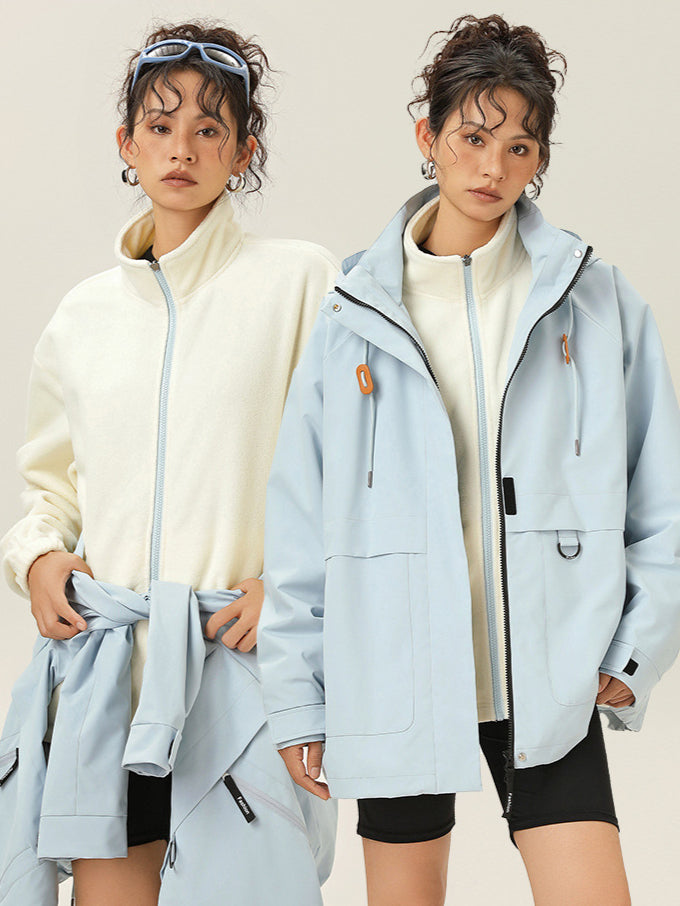 Women's Outdoor Transition Wasserdichte Winddichte Kapuzenjacke