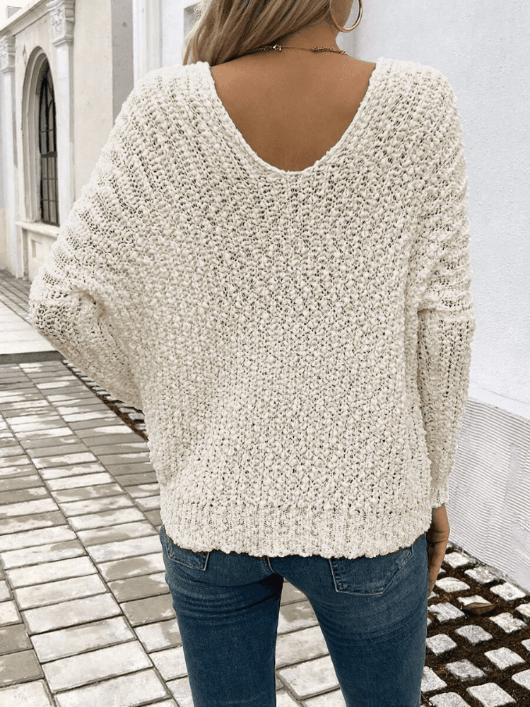 Whispered Avenues Knit Pullover