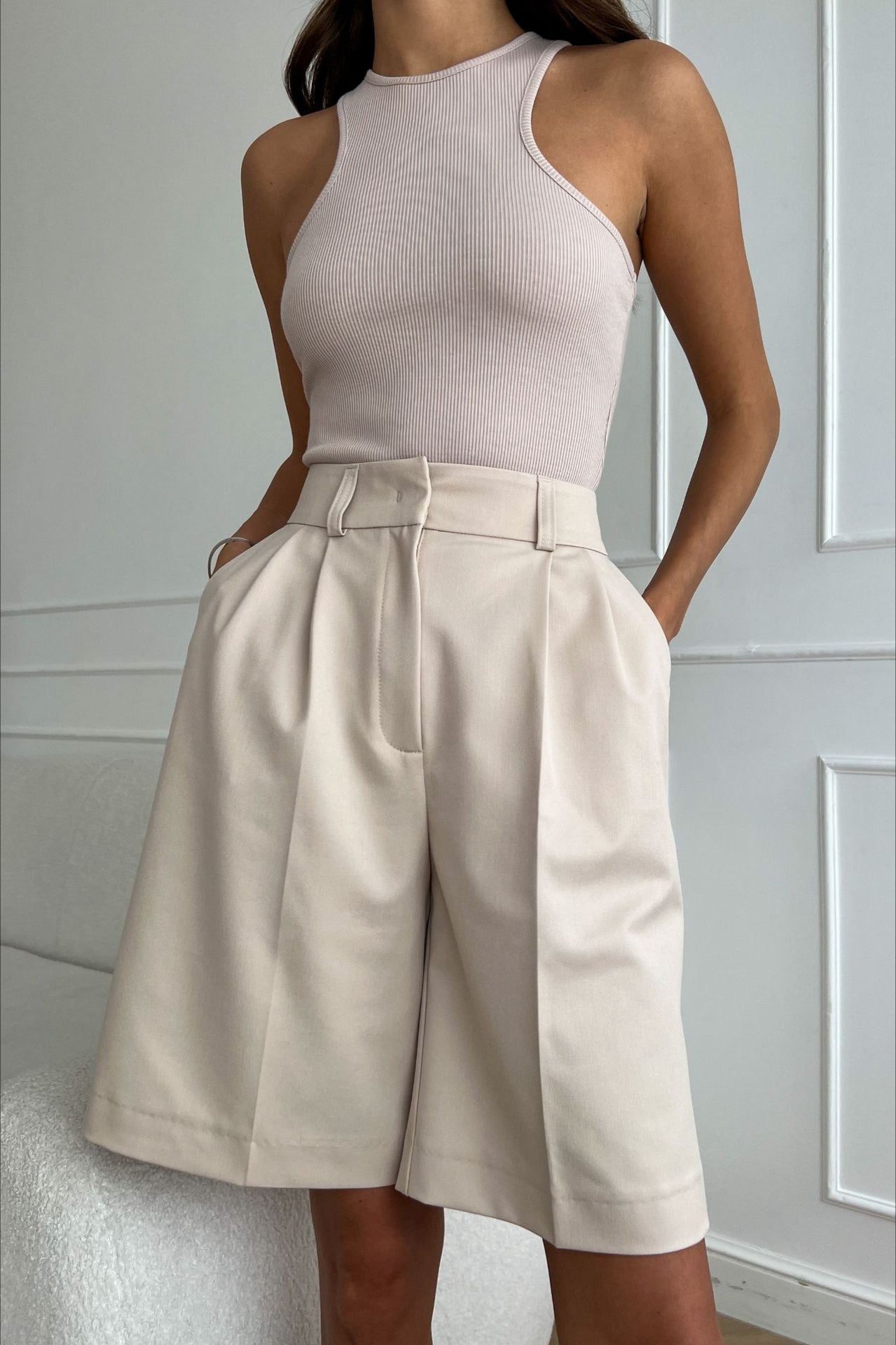 Modern Poise Tailored Bermudas
