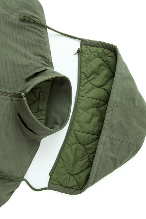 Gefütterte Kapuzenjacke Herren warm vielseitig mit Reißverschluss Outdoor