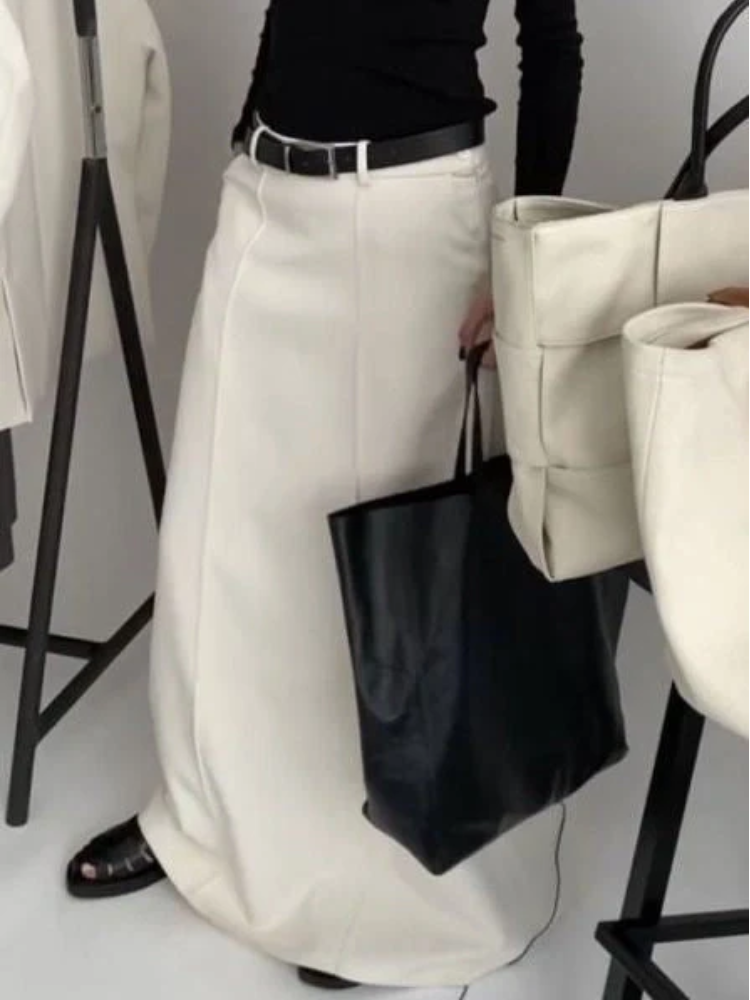 Ethereal Flow Tailored Skirt