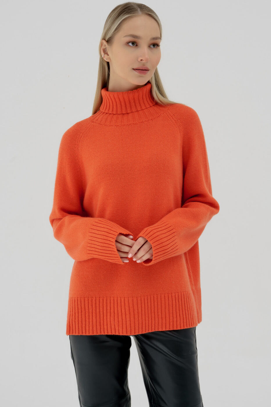 Damen Rollkragenpullover – Eleganten Komfort
