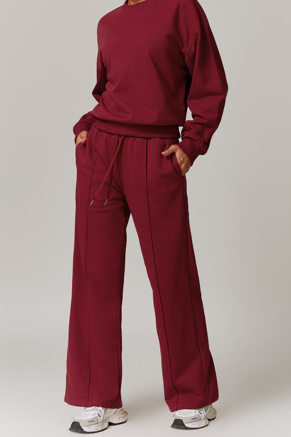Lässige, bequeme Loungehose für Damen mit Kordelzug