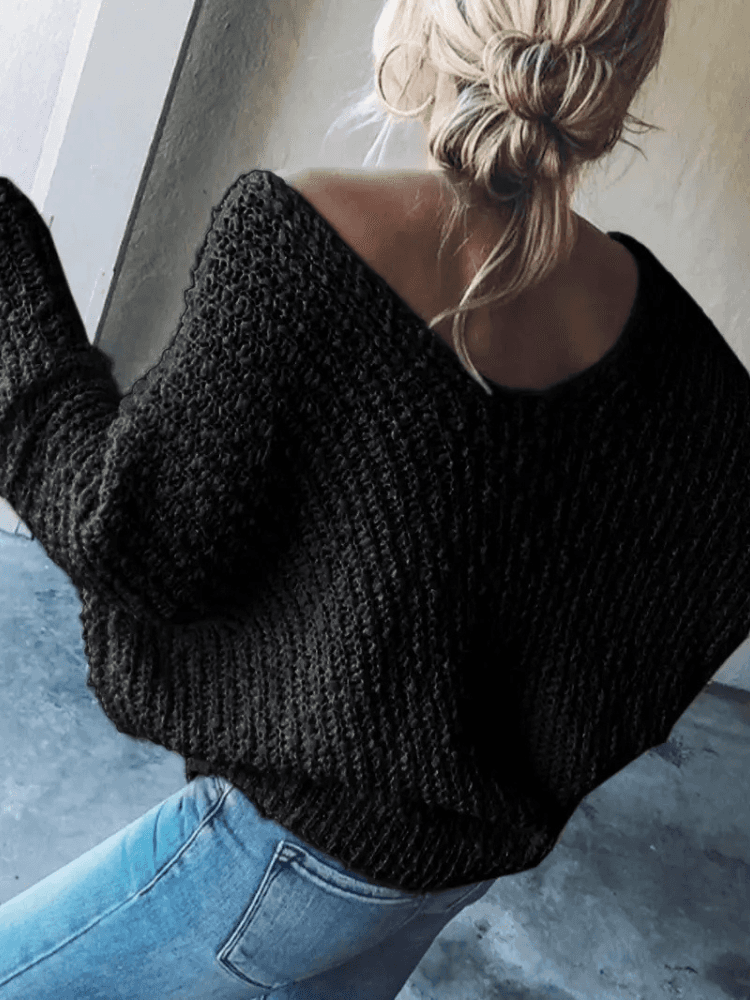 Whispered Avenues Knit Pullover