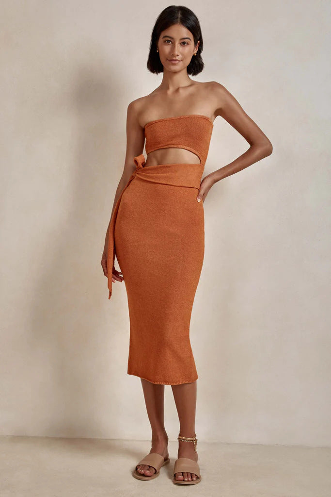 Women's Sexy Cutout Knitted Dress