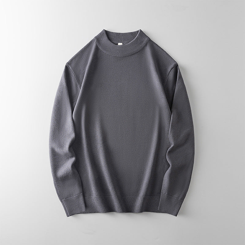Pullover mit halbem Rollkragen