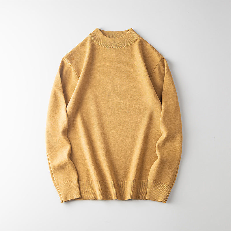 Pullover mit halbem Rollkragen
