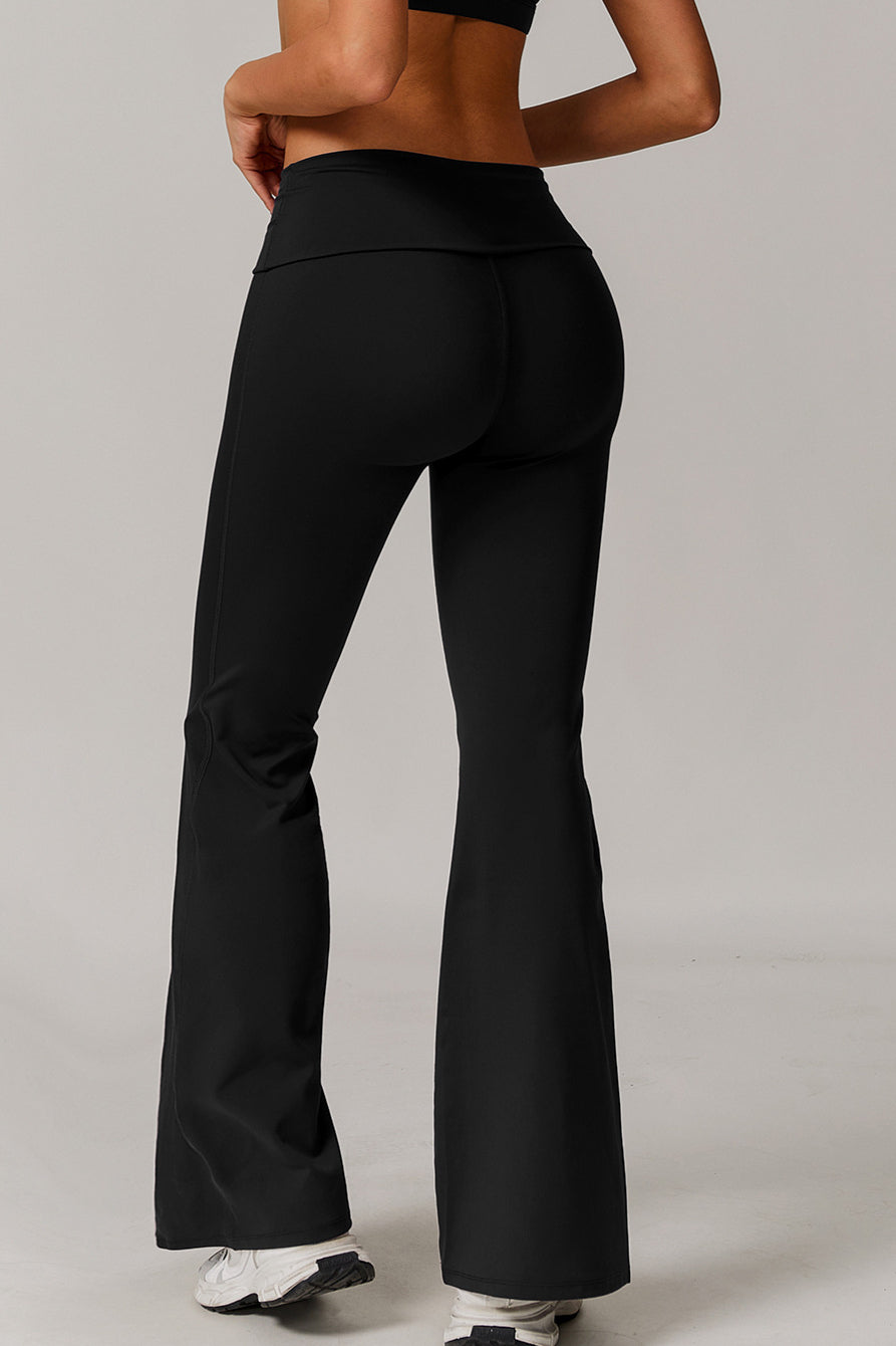 Contour Flow High-Waist Flare Pants