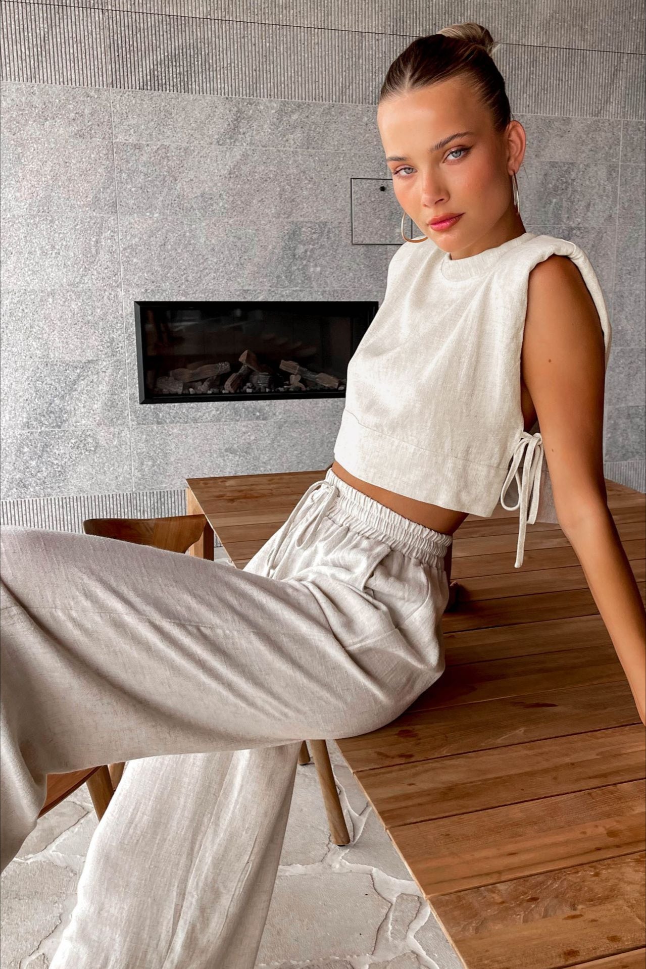 The Florence - 2 Piece Linen Summer Set