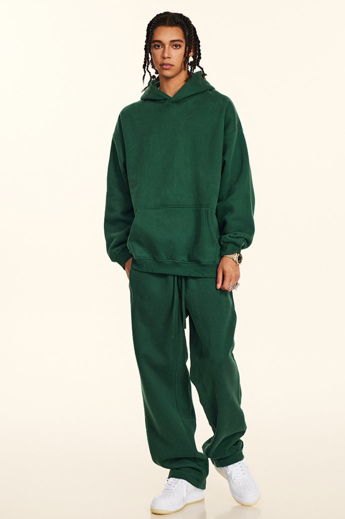 Relaxed Urban Style Oversized Pullover Hoodie
