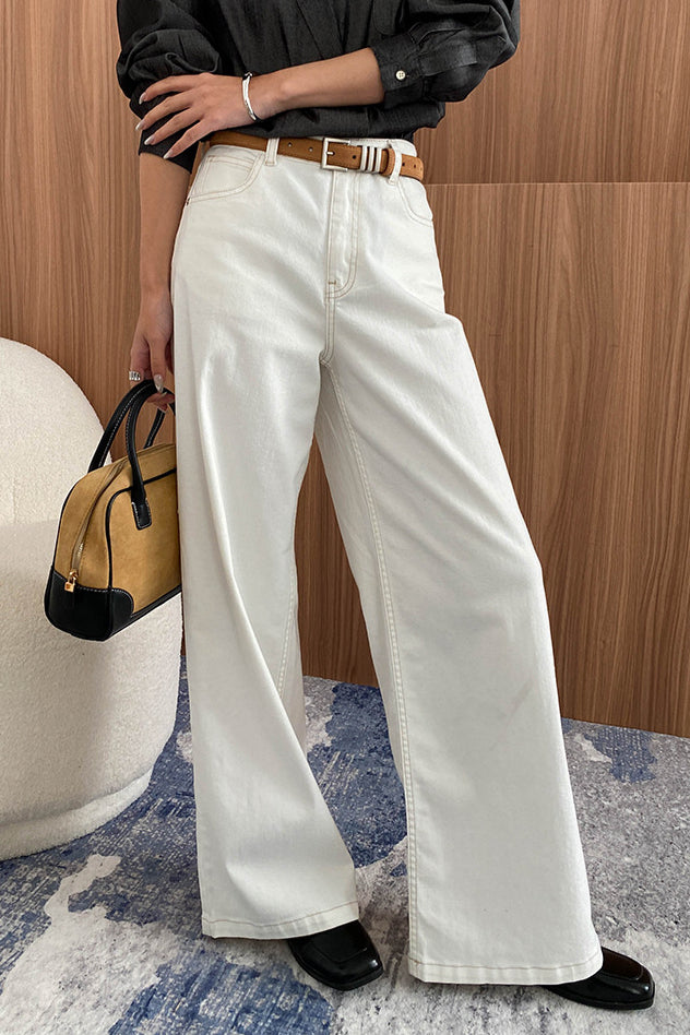 The Ivory - Wide-Leg Denim