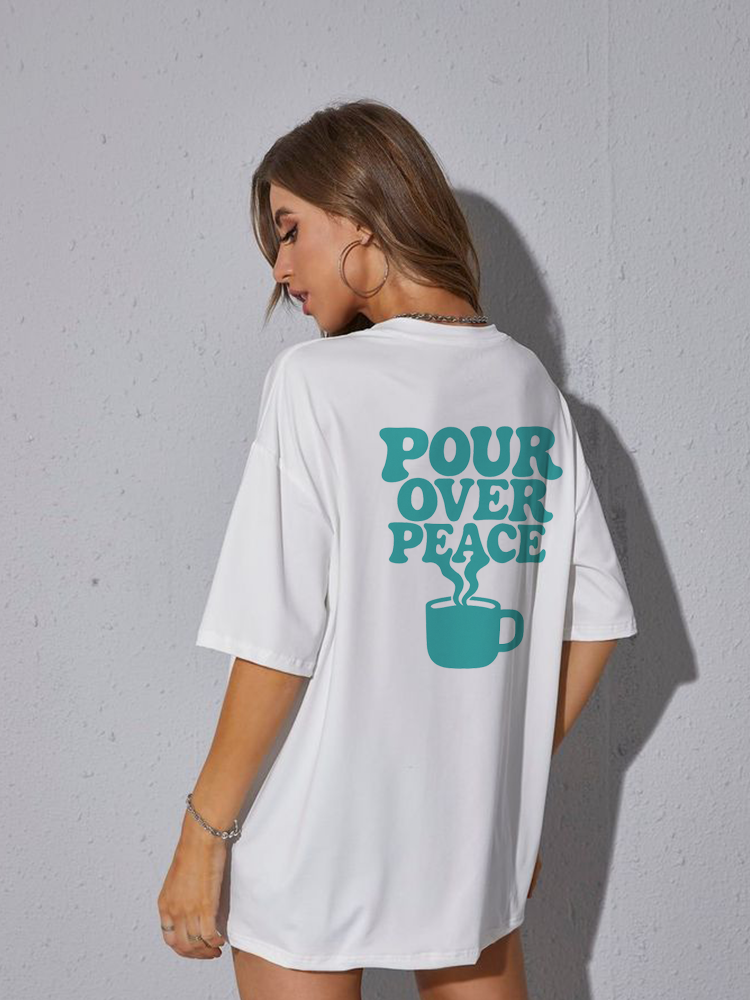 Pour Over Peace Classic Tee