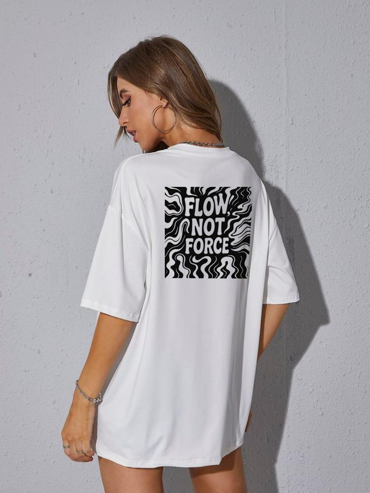 Flow Not Force Classic Tee