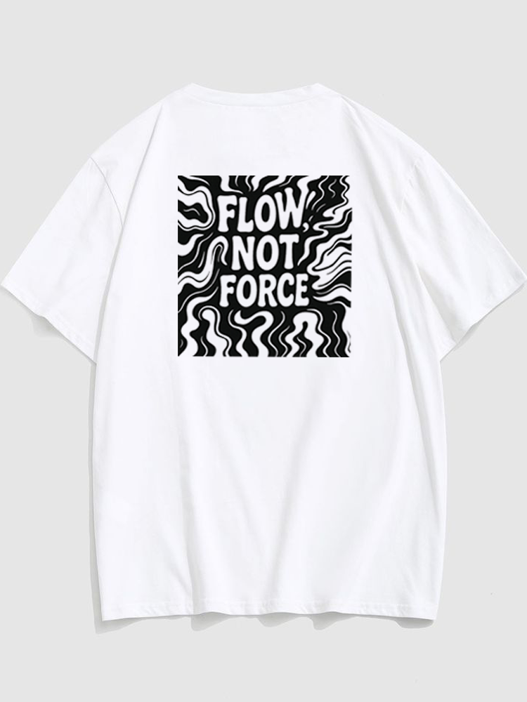 Flow Not Force Classic Tee