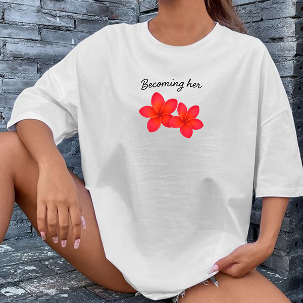 Becoming Her Floral Classic Tee