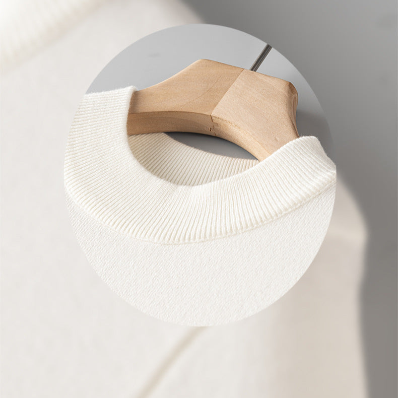 Pullover mit halbem Rollkragen