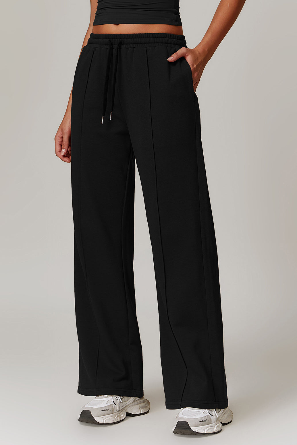 Bequeme Damenhose mit Kordelzug für den Alltag
