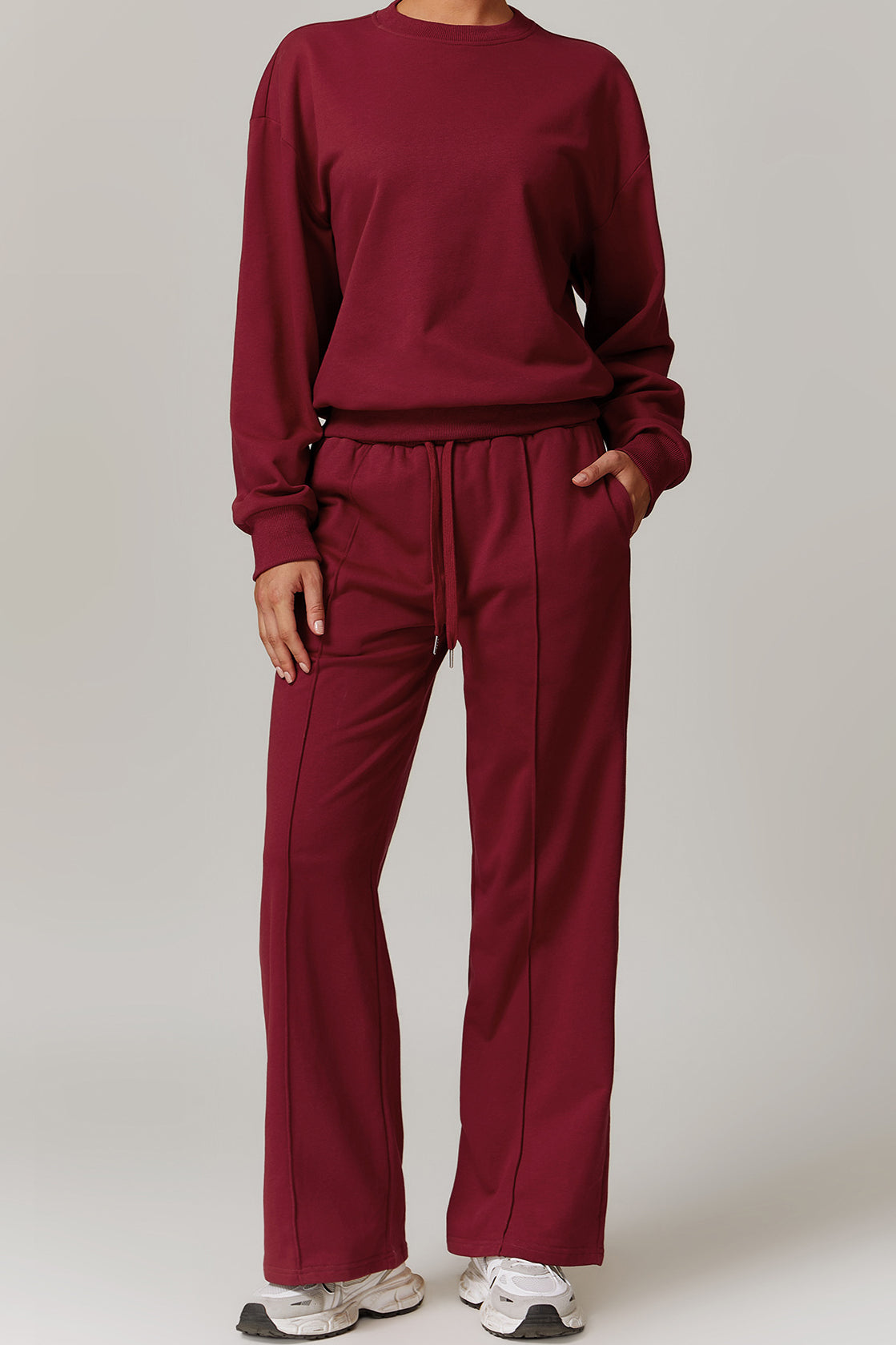 Lässige, bequeme Loungehose für Damen mit Kordelzug