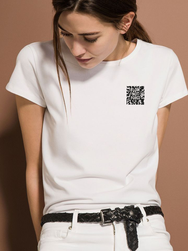 Flow Not Force Classic Tee