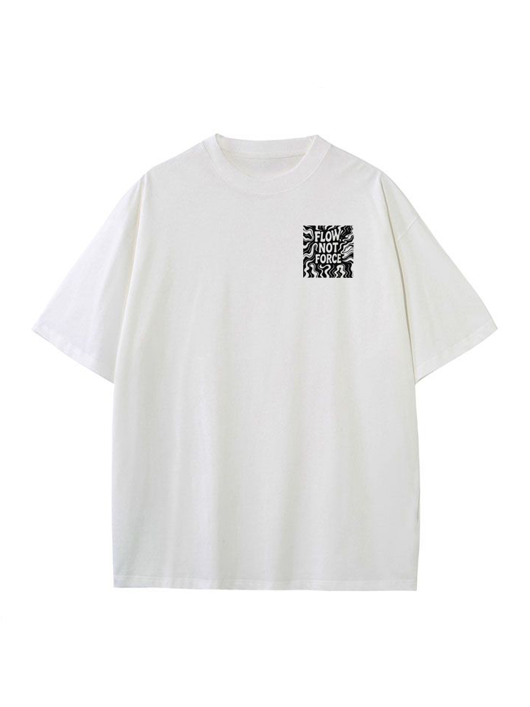 Flow Not Force Classic Tee