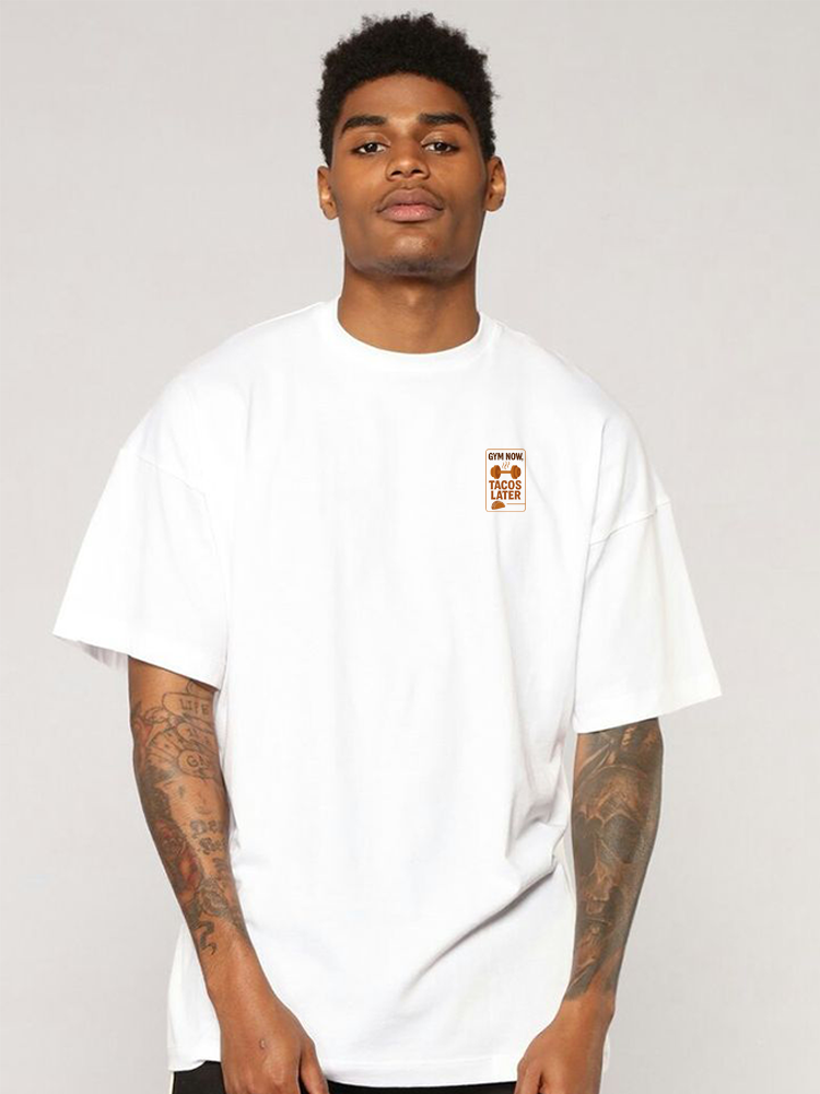 Gym Now Tacos Later Classic Tee