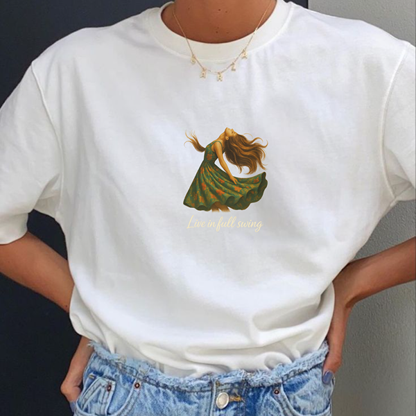 Live in Full Swing Classic Tee