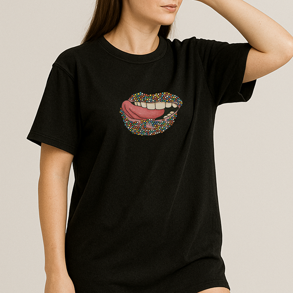 Lips Beads Classic Tee