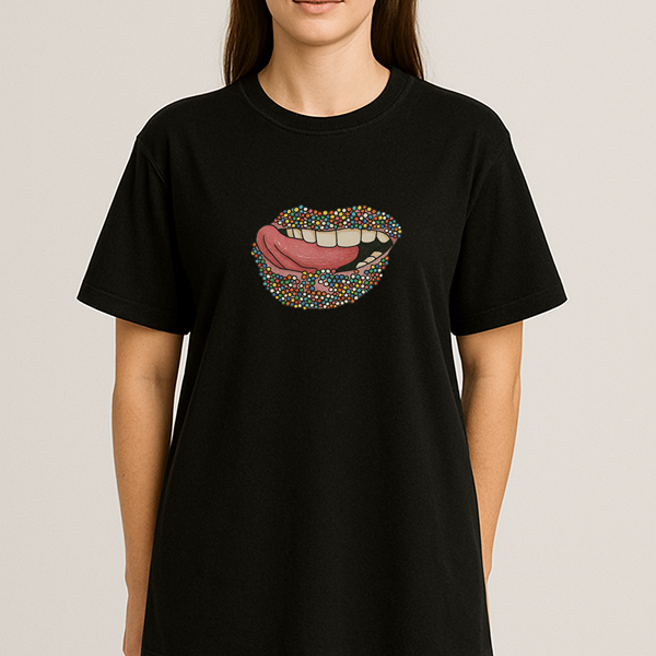 Lips Beads Classic Tee