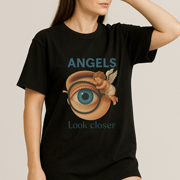 Angels Look Closer Classic Tee