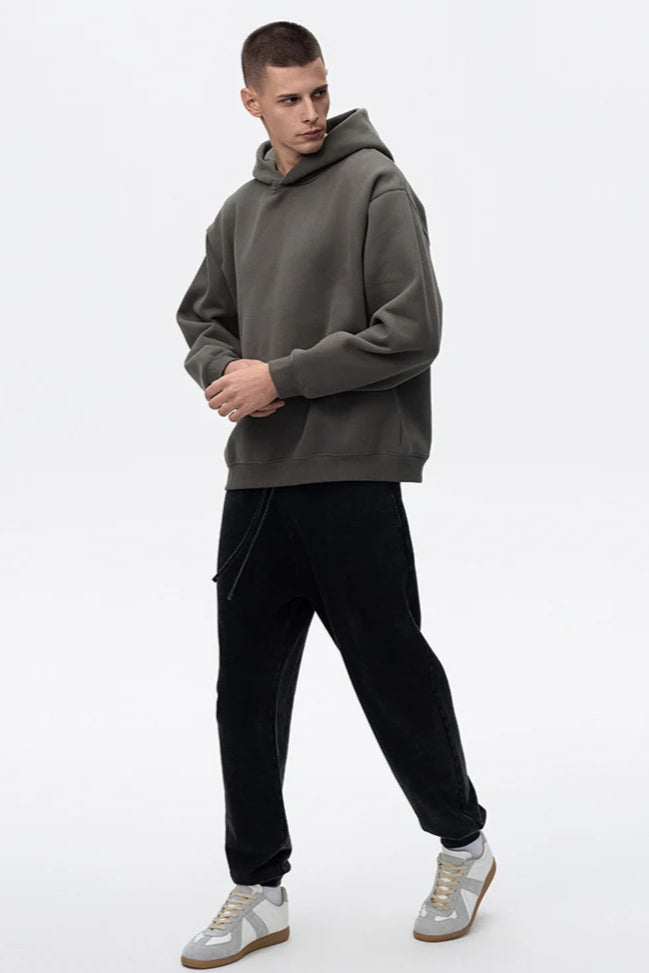 Lässiger, bequemer und stylischer Oversize-Kapuzenpullover für Herren 