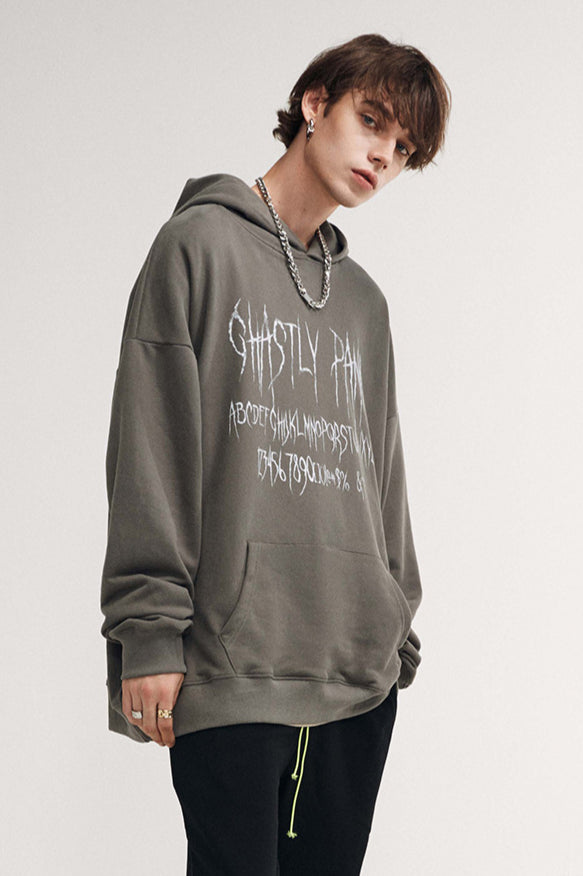 Lässiger Oversize-Hoodie mit Grafikdruck für Herren