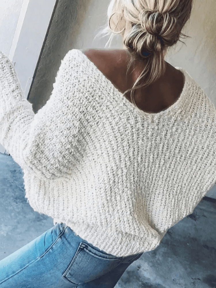 Whispered Avenues Knit Pullover