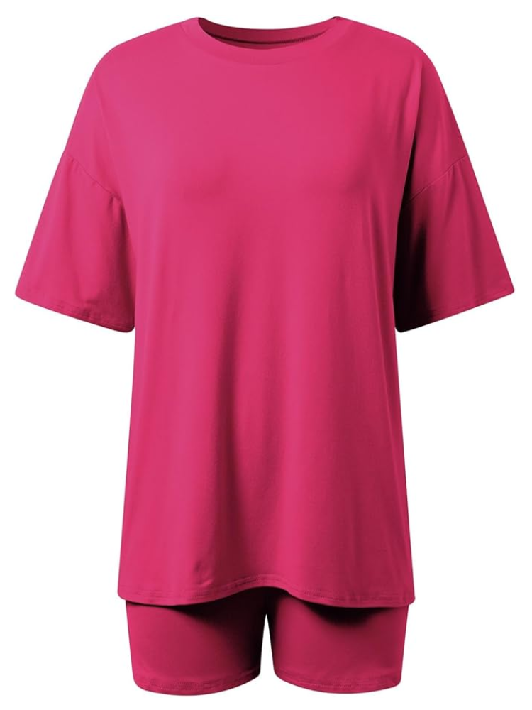 Women’s Soft Stretch Lounge Set – Comfy & Stylish 2-Piece Outfit
