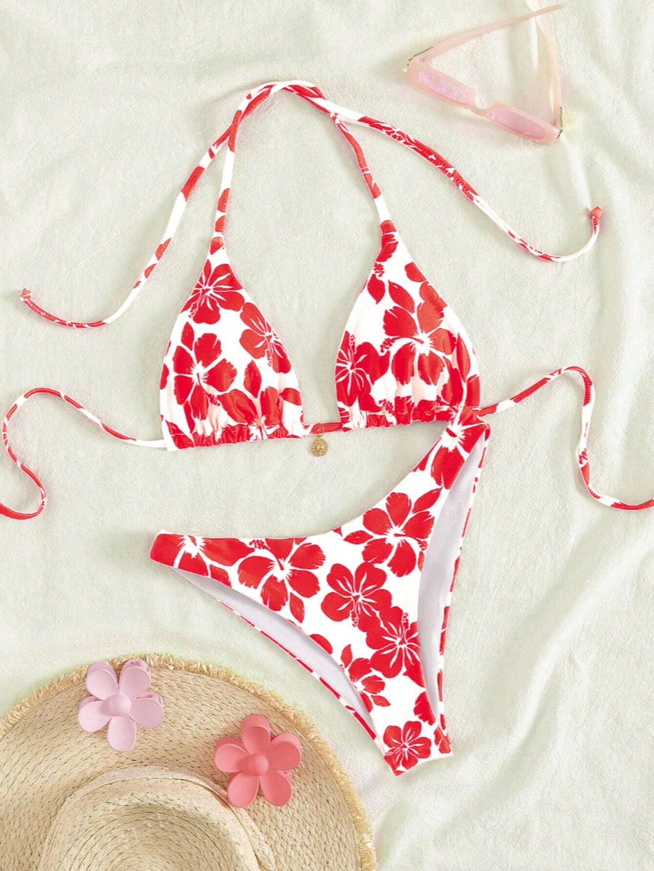 Solstice Bloom Triangle Bikini