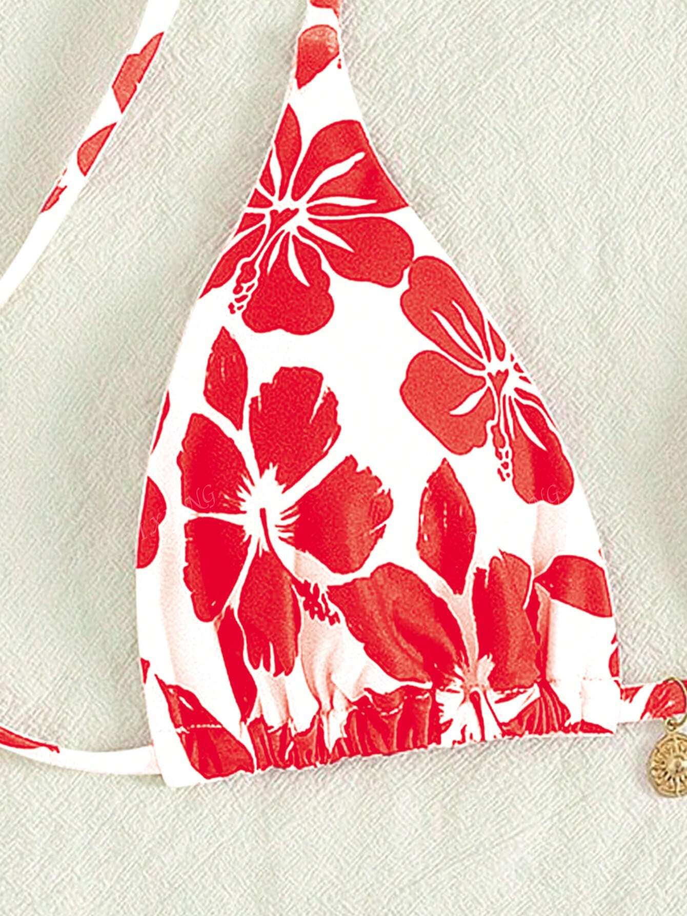 Solstice Bloom Triangle Bikini